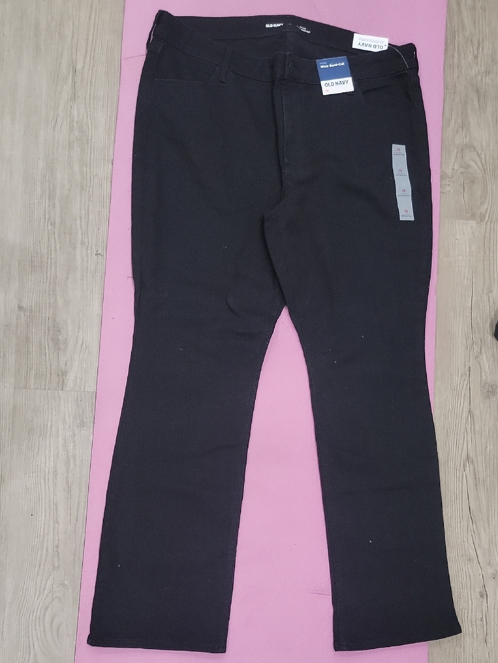 Old Navy Black Straight-Leg Women's Pants